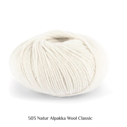 Alpakka Wool Classic 503 Natur Salg