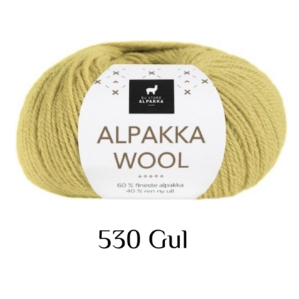 Alpakka Wool 530 Gul