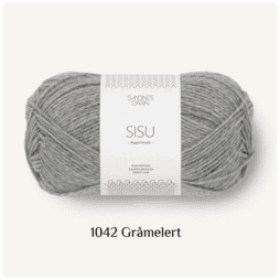 Sisu Sandnes Garn Grå 1042